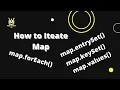Map I HashMap How to iterate forEach KeySet EntrySet