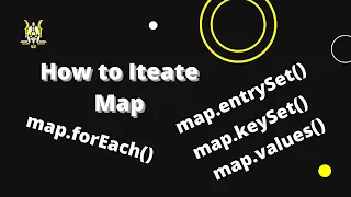 Map I HashMap How to iterate forEach KeySet EntrySet
