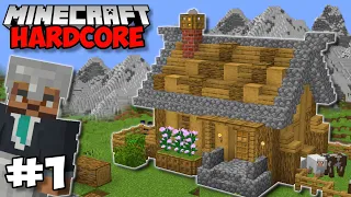 Download MY STARTER HOUSE - Minecraft 1.18 Hardcore (#1) MP3