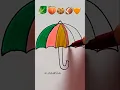Satisfying Umbrella Colouring Art