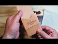 Lost Dutchman Leather Franklin 2 got improved Minimalist Wallet review EDC ASMR cash cards