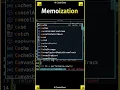 Memoization in Javascript