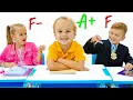 Download Lagu Kids show that knowledge at school is the most important thing