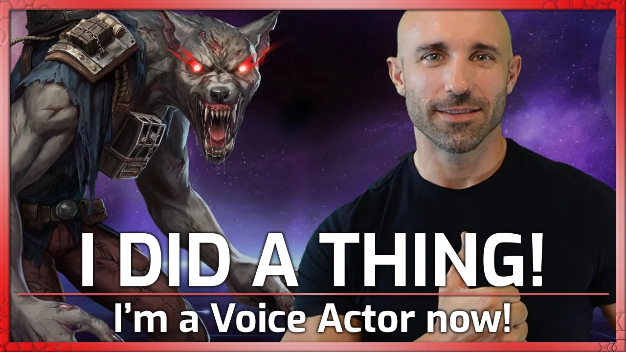 I DID A THING! I'm a Voice Actor now!