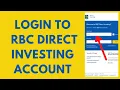 RBC Direct Investing Login - How to Sign in to Rbcdirectinvesting com 2023