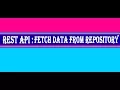 Restful Web Service Tutorial Getting Data From Repository