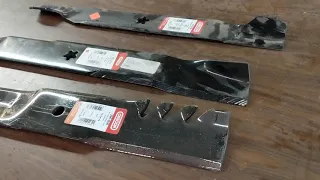 Mower blade drastic difference and what is best for your yard and your mower Oregon Scag Gravely