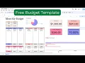 FREE Budget Template Guide For Google Sheets