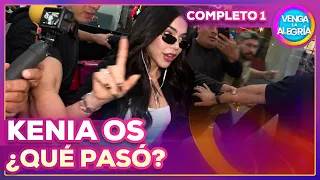 Kenia OS deja esperando a la prensa y desata polémica en el aeropuerto | Venga La Alegría
