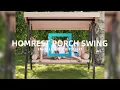 Installation Guide for Homrest 3-Seat Patio Swing GGOT0229