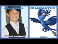 COMPARISON VOICE OVER AND CAST RIO 2