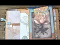 Interactive Junk Journal Page Ideas - Midnight Garden Page by Page Junk Journal Tutorials