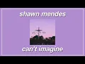 Download Lagu Can’t Imagine - Shawn Mendes (Lyrics)