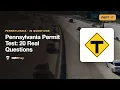 Pennsylvania DMV Written Test 2026 20 Real Questions Explained Part 17