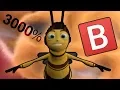 The Bee Movie at 3000 speed except when they say bee