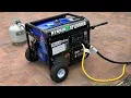 DuroMax XP12000EH Generator-12000 Watt Gas or Propane Powered Home Back Up RV Ready