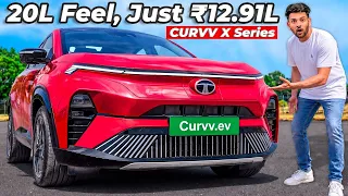 Venue & Seltos Ki Tension😳! Tata Curvv X series ! 12.9 lakh