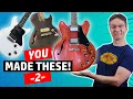 More of YOUR GUITARS built using MY TEMPLATES