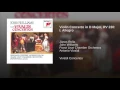 Violin Concerto in D Major, RV 230: I. Allegro