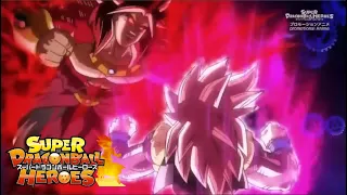 lbss4 gogeta vs lss4 broly dragon ball heroes ultra god mission hd 