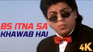 bas itna sa khwaab hai sharukh khan juhi chawla abhijeet yes boss 90s hit bollywood song