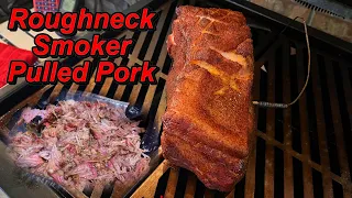 Pulled Pork Smoked on the Hasty-Bake Roughneck