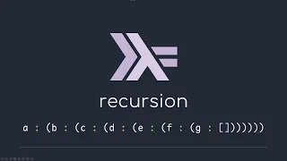 Recursion - To hone a skill one must practice