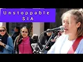 Download Lagu WOW Her VOICE will give you TINGLES down your SPINE - Sia Unstoppable | Allie Sherlock cover