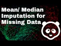 Mean Median imputation handling missing values using SimpleImputer