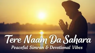 tere naam da sahara meditation u0026 spiritual song peaceful simran u0026 devotional vibes