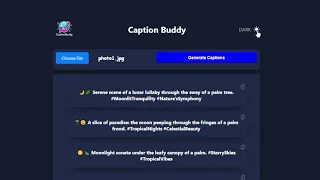 CaptionBuddy Project Generate Image Captions with Python React js AWS Lambda