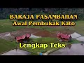 Download Lagu Baraja Pasambahan Minang//Awal Pembukak Kato//Lengkap Teks