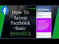Basic Facebook How TO Convert To Facebook s M Basic Version