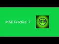 MSBTE MAD Practical 7