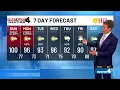 Sunday weather update