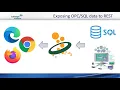 Virtual Training Exposing OPC SQL data via REST Building Custom API custom code