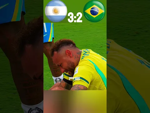 The Day Argentina Destroyed Neymar vs Brazil Final World Cup 2026 Imaginary🔥 #shorts #messi #brazil