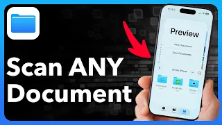 Scan ANY Document on iPhone No Third-Party Apps Needed
