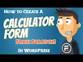 How to Create a Calculator Form