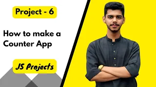 Build a Counter App Using HTML CSS JavaScript Beginner Project