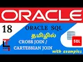 CROSS JOIN with examples Oracle SQL tutorial in TAMIL learncodetodaytamil