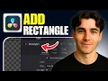 How To Add Rectangle In Davinci Resolve Tutorial 2026