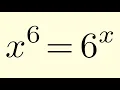 Intro to the Lambert W Function Can you find ALL real solutions