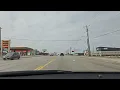 Waco to Gatesville Hwy 84 Texas - POV Drive Under Cloudy Skies