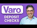 NEW How to Deposit Checks in Varo Mobile App 2025 Mobile Check Deposit Guide for Beginners
