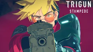 YouTube影片, 內容是TRIGUN STAMPEDE 的 PV