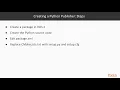ROS 2 New Features Creating a Publisher in Python packtpub com