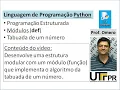 Python Aula 56 Modulos funcoes - Tabuada de n