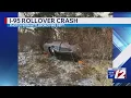 Crews respond to rollover crash in Attleboro