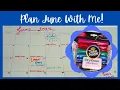 Plan June With Me On My Whiteboard Calendar